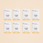 Picture of security access cards