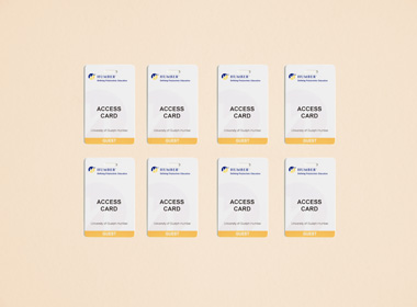 Picture of security access cards